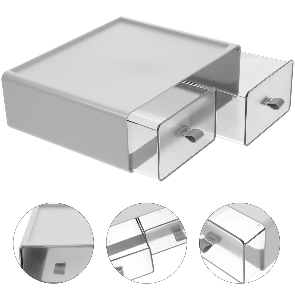 Bins Drawer Storage Box Cosmetics Organizer Office – Practical Home Organization for Flexible Room-to-Room Use