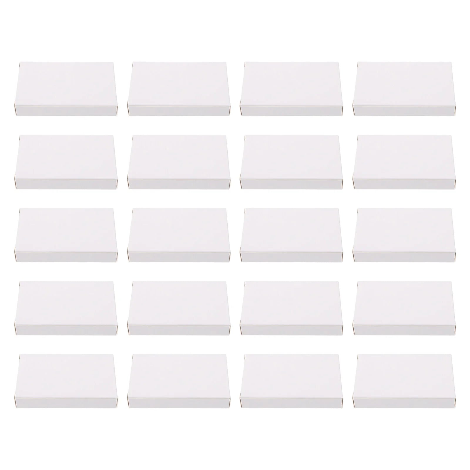 30 Pcs Miniature Storage Case Boxes Carton Cardboard Portable Folding – Convenient Multi-Piece Set for Flexible Room-to-Room Use