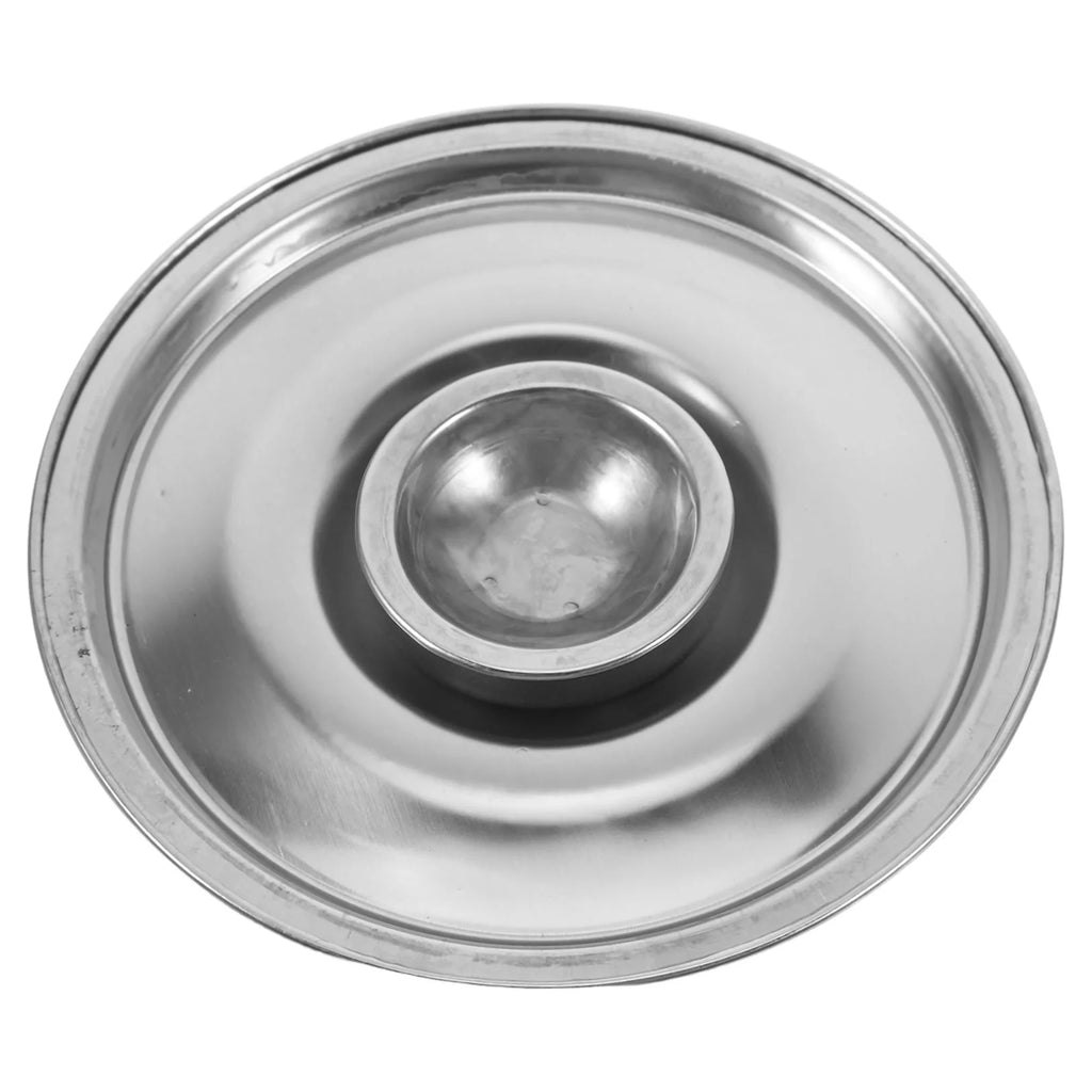 unbranded Sturdy Stainless Steel Pot Lid Mini Bowl Lid For Kitchen Cookware Small Pan Effortless Cleaning – Durable Stainless Steel Construction for Flexible Room-to-Room Use