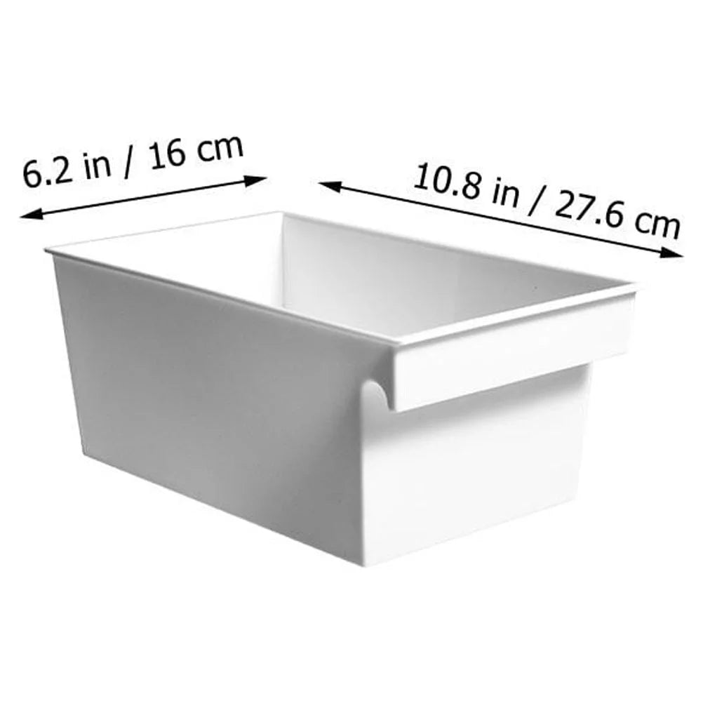 2 PCS Large Storage Containers with Lids Portable Box PP Material Boxes – Secure Lid Design for Flexible Room-to-Room Use