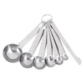 Stainless Steel Measuring Spoons Cups Set Small Tablespoon Teaspoons Set 6 with Bonus C4662 – Durable Stainless Steel Construction for Flexible Room-to-Room Use