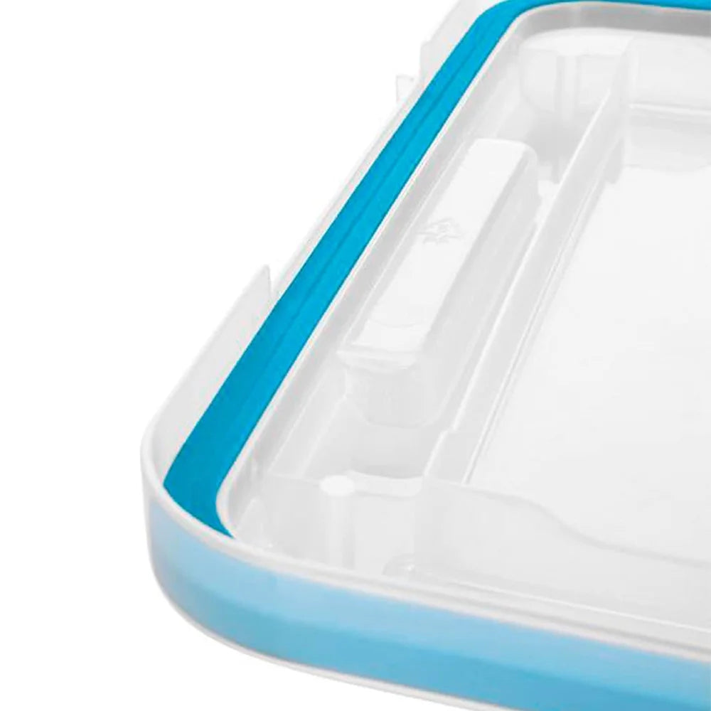 4-Pack 54 Qt Stackable Clear Storage Bins with Durable Latching Lids Space-Saving Sturdy Storage Box For Home Office Organization Clear Base and Lid – Stackable Organization for Flexible Room-to-Room Use