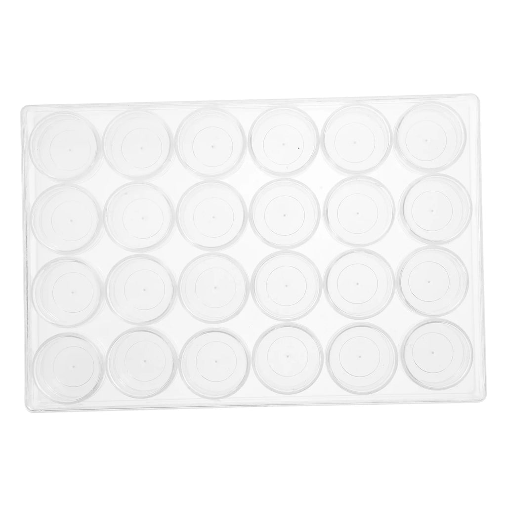 Closet Bead Organizers Storage Boxes 24X16cm Transparent – Clear-View Organization for Flexible Room-to-Room Use