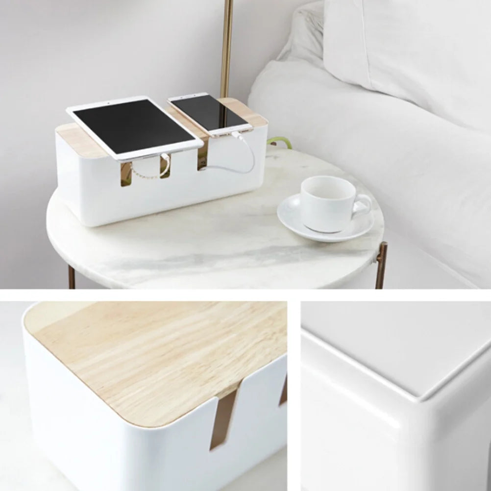Power Cord Storage Box Wire Cords Travel Organizer Case The – Multiroom Organization Format for Flexible Room-to-Room Use