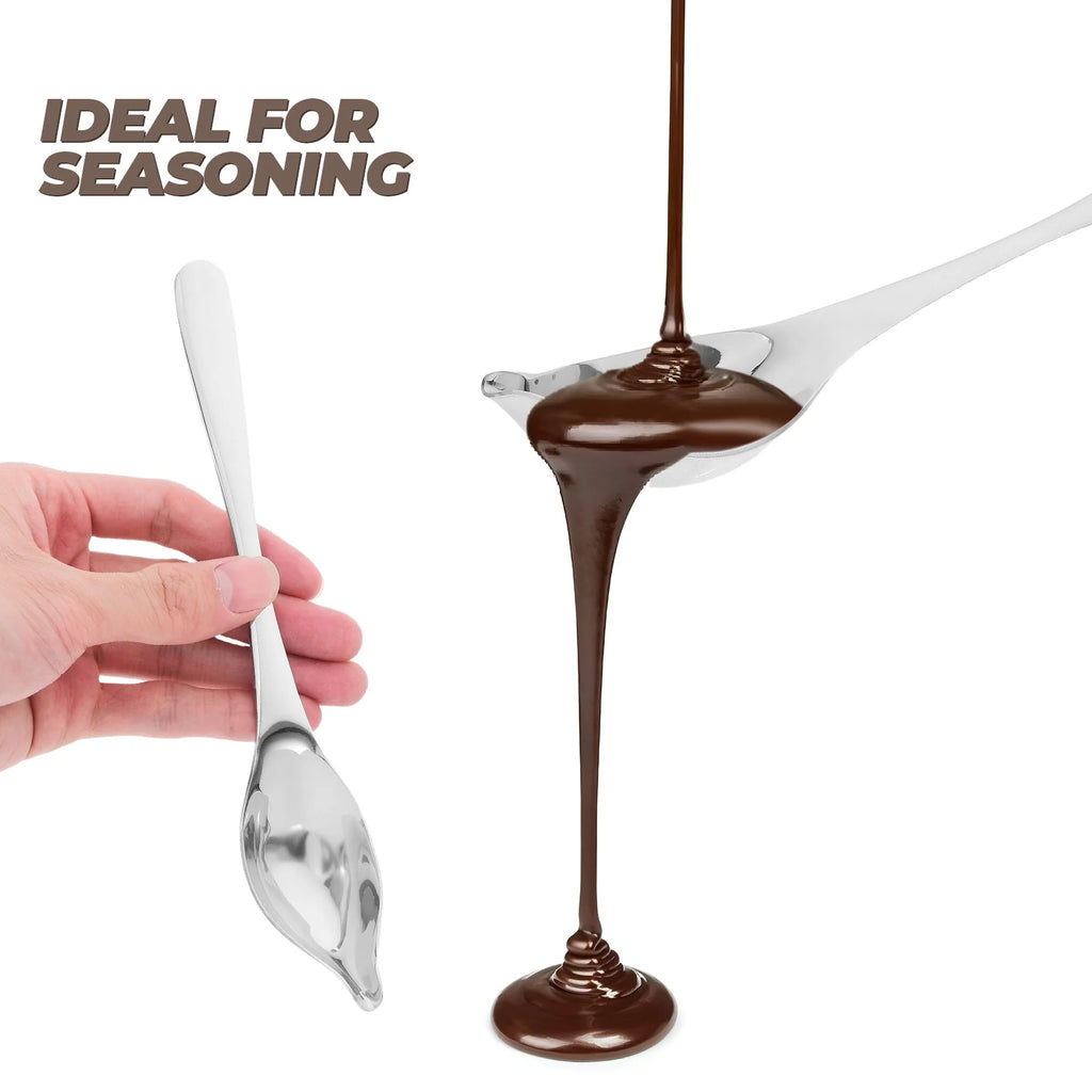unbranded Household Spoon Stainless Steel Sauce Spoon 19.50X3.50X3.50CM Silver – Durable Stainless Steel Construction for Flexible Room-to-Room Use