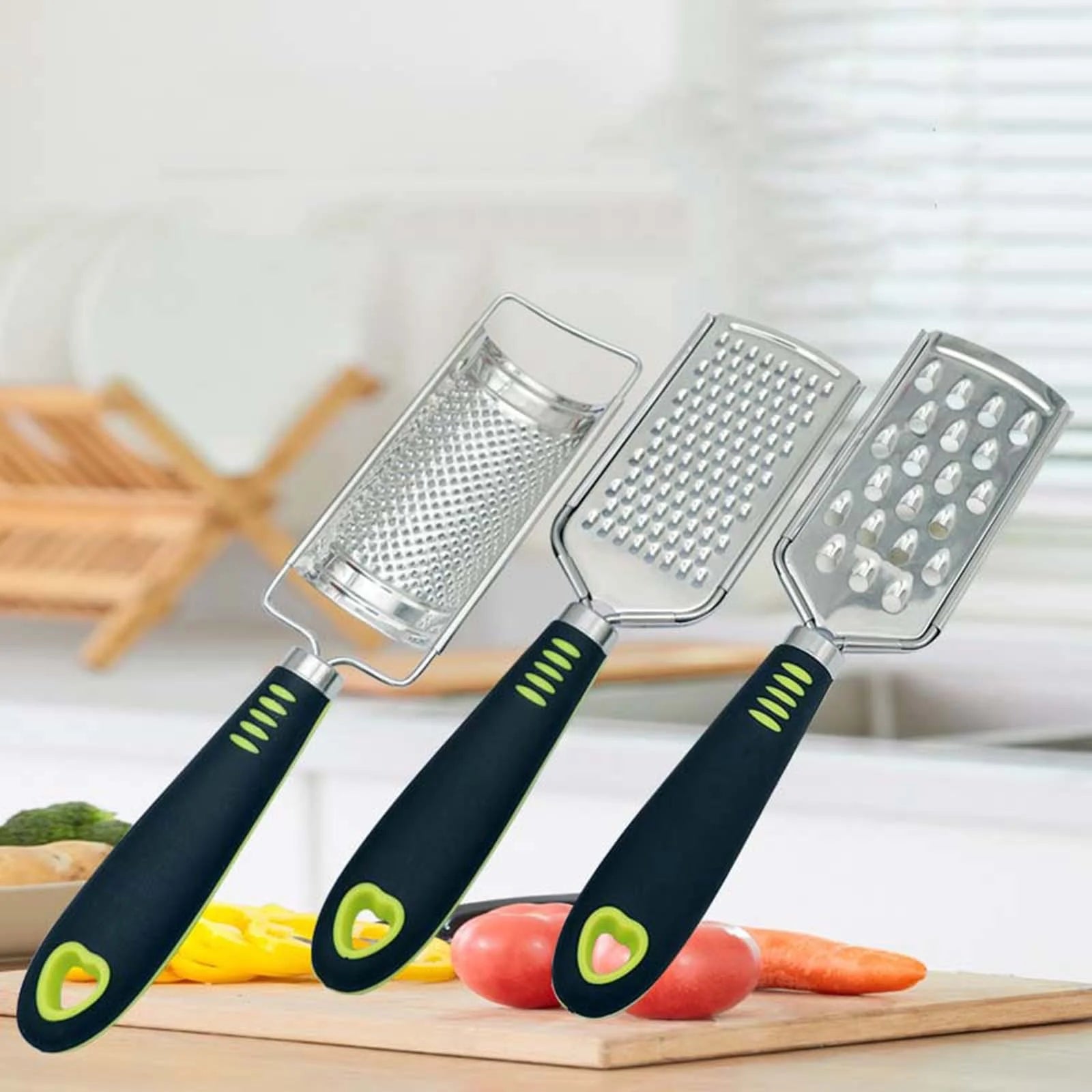 Hiroekza Cheese Grater Stainless Steel Zester Graters For Kitchen - Multi-purpose Kitchenware Kitchen Gadgets Clearance – Durable Stainless Steel Construction for Flexible Room-to-Room Use