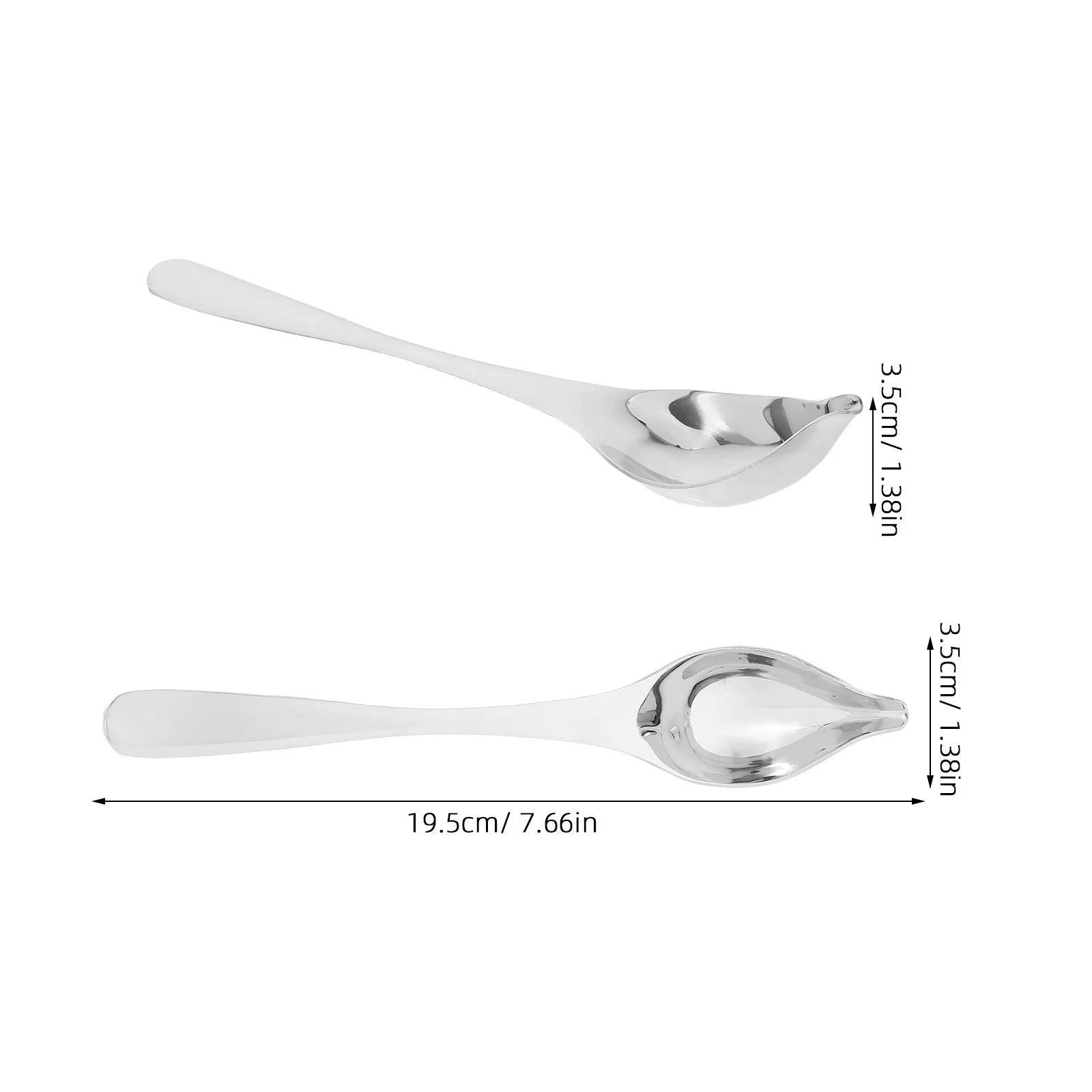 unbranded Household Spoon Stainless Steel Sauce Spoon 19.50X3.50X3.50CM Silver – Durable Stainless Steel Construction for Flexible Room-to-Room Use