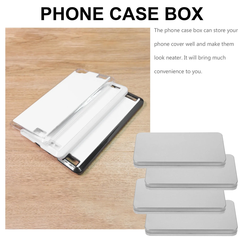 4 Pcs Clear Wicker Basket Tempered Film Storage Box Stylish Holder – Multiroom Organization Format for Flexible Room-to-Room Use