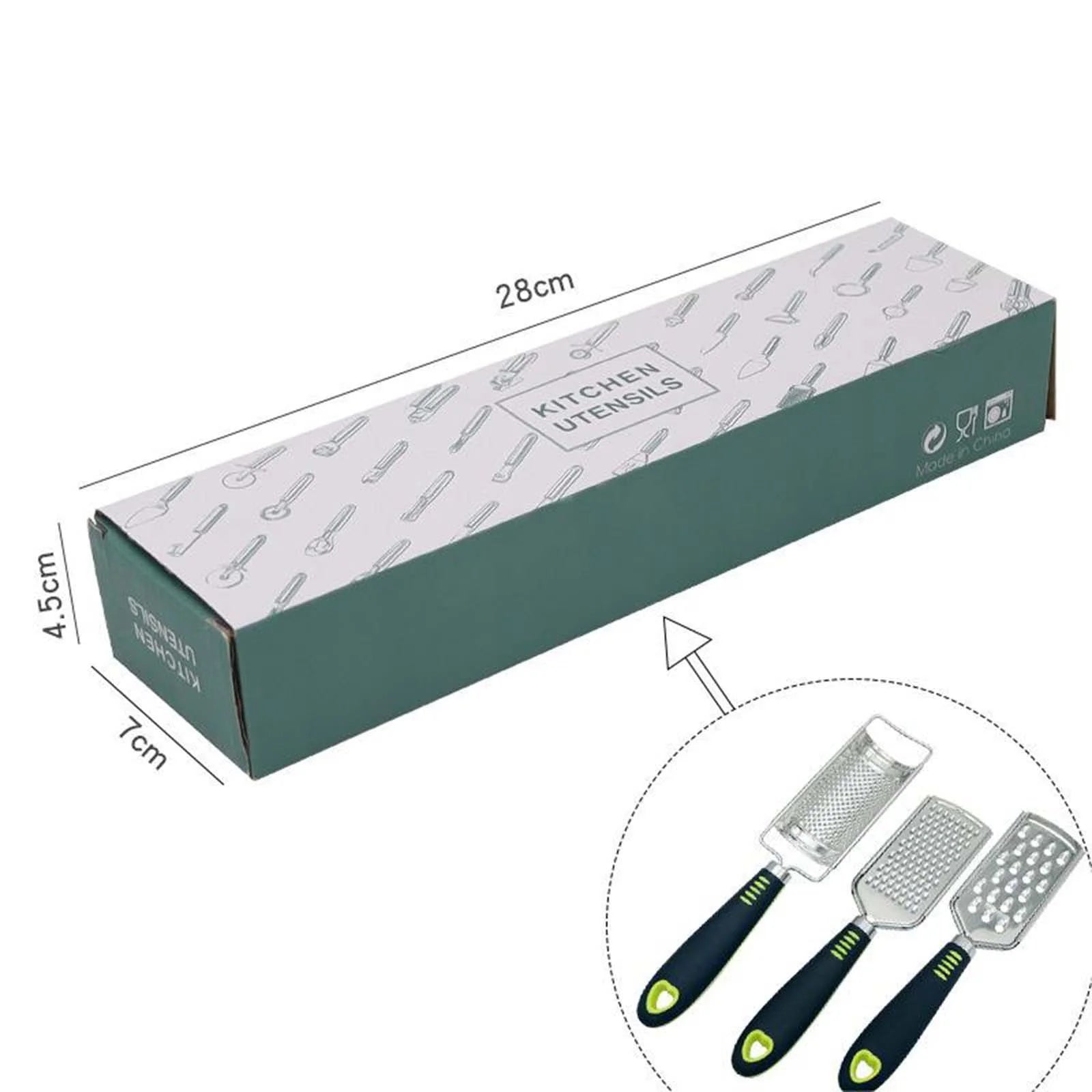 Hiroekza Cheese Grater Stainless Steel Zester Graters For Kitchen - Multi-purpose Kitchenware Kitchen Gadgets Clearance – Durable Stainless Steel Construction for Flexible Room-to-Room Use