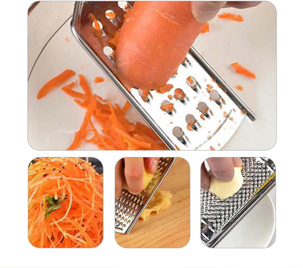 Hiroekza Cheese Grater Stainless Steel Zester Graters For Kitchen - Multi-purpose Kitchenware Kitchen Gadgets Clearance – Durable Stainless Steel Construction for Flexible Room-to-Room Use