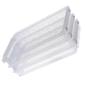 2pcs Multilayers Transparent Storage Box Clear Plastic Document Paper Filling Case – Clear-View Organization for Flexible Room-to-Room Use