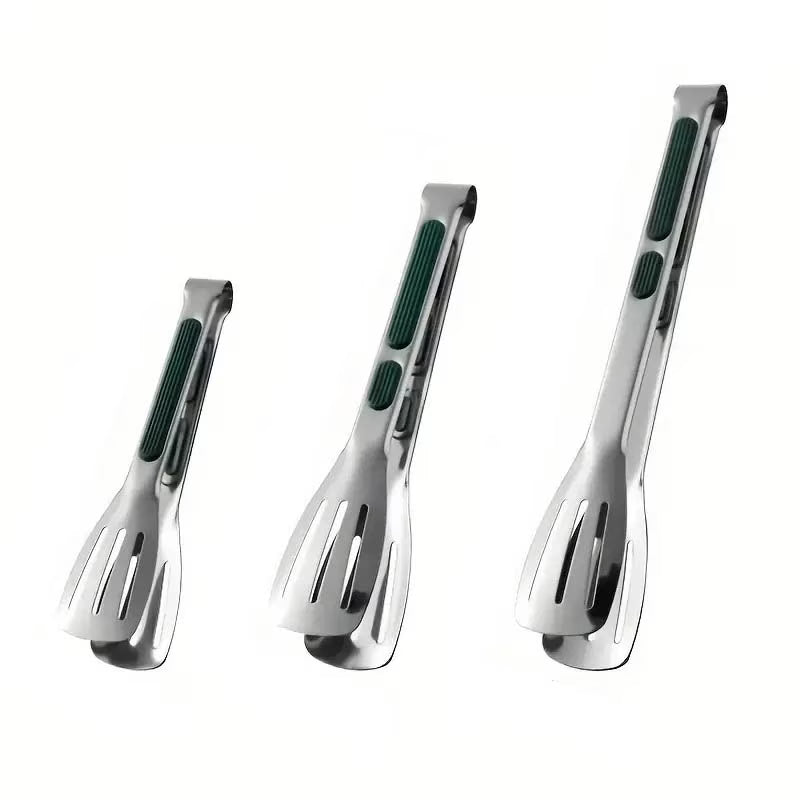 3 Pcs Stainless Steel Food Clips and Barbecue ForksSmallMediumLarge Three Size SetHigh Quality StructureMeat Salad Bread GrippersEssential Camping Kitchen Tools for Outdoor Tr – Durable Stainless Steel Construction for Flexible Room-to-Room Use