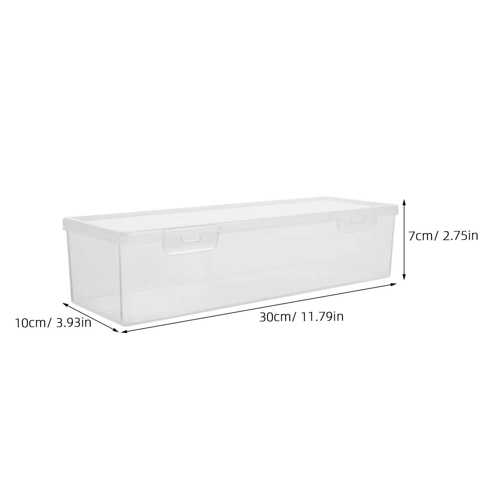 Air Outlet Decoration Card Storage Box Child 29.20X9.20X7.20CM Transparent – Clear-View Organization for Flexible Room-to-Room Use