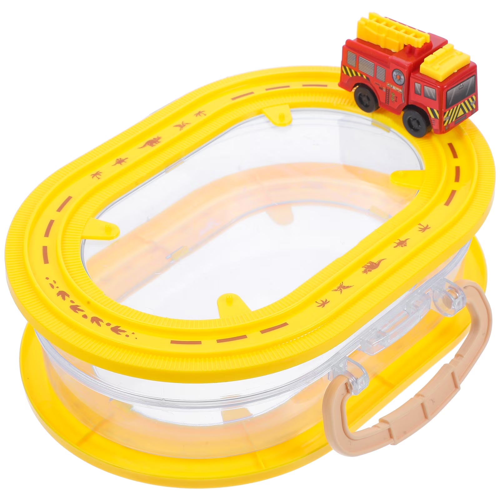 Storage Bins Toy Rail Car Storage Box 23.00X17.00X7.00CM – Practical Home Organization for Flexible Room-to-Room Use