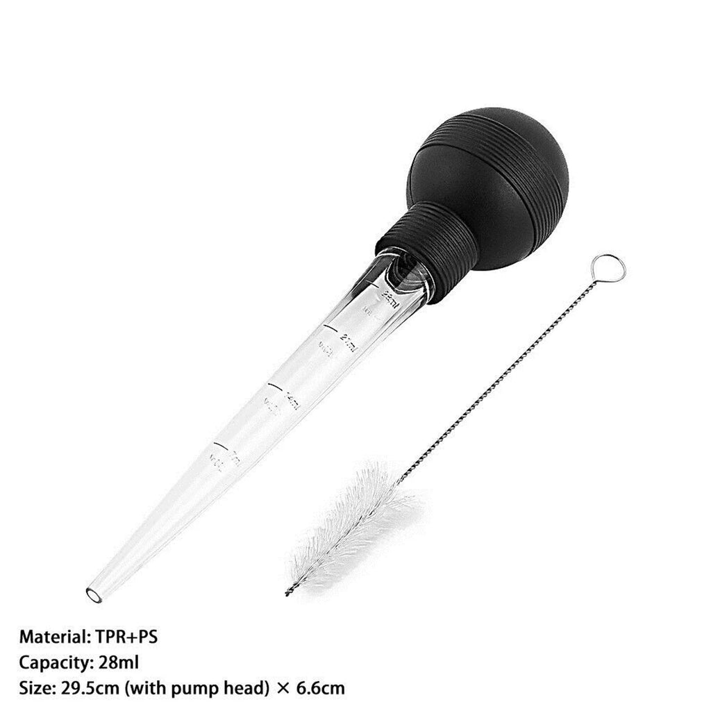 Hiroekza Turkey Baster 28ml Meat Baster Kitchen Utensil For Turkey Beef Pork Roasting Chicken Kitchen Gadgets Clearance – Everyday Kitchen Functionality for Flexible Room-to-Room Use