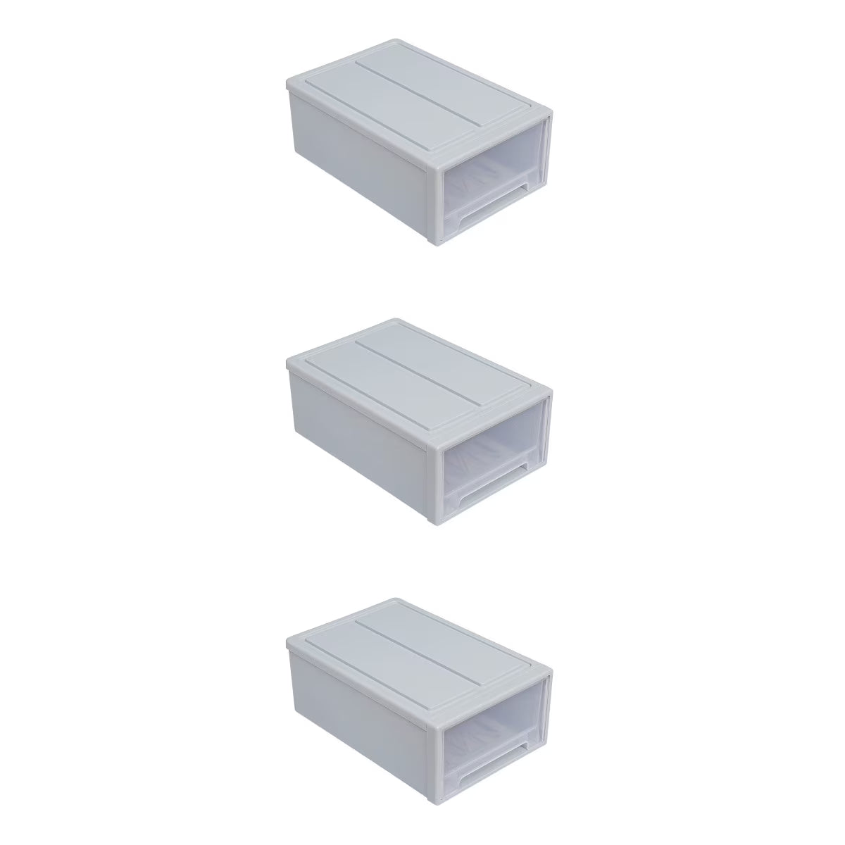 3pcs Drawer Clothes Storage Box Closet Storage Organizer Holder Box for Children Kids RoomNursery Playroom Blue – Everyday Household Format for Flexible Room-to-Room Use