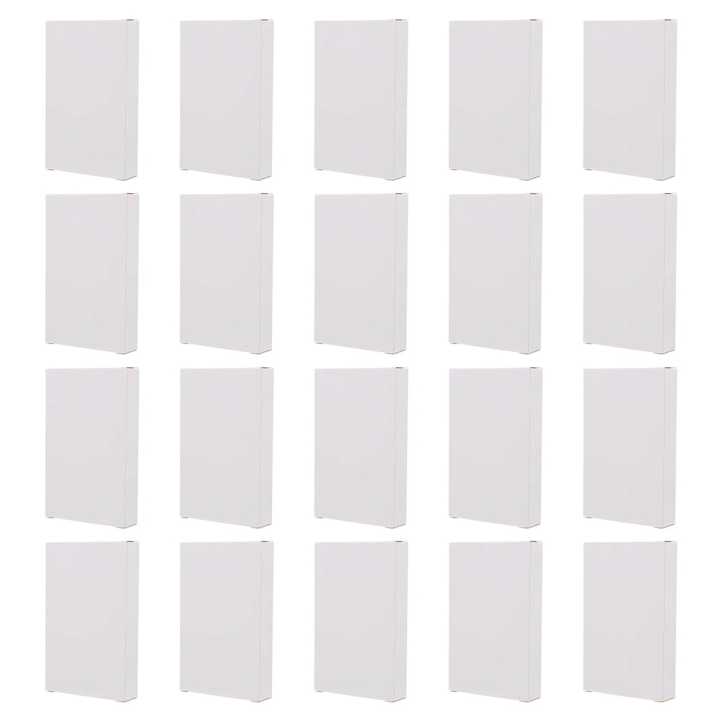 30 Pcs Miniature Storage Case Boxes Carton Cardboard Portable Folding – Convenient Multi-Piece Set for Flexible Room-to-Room Use