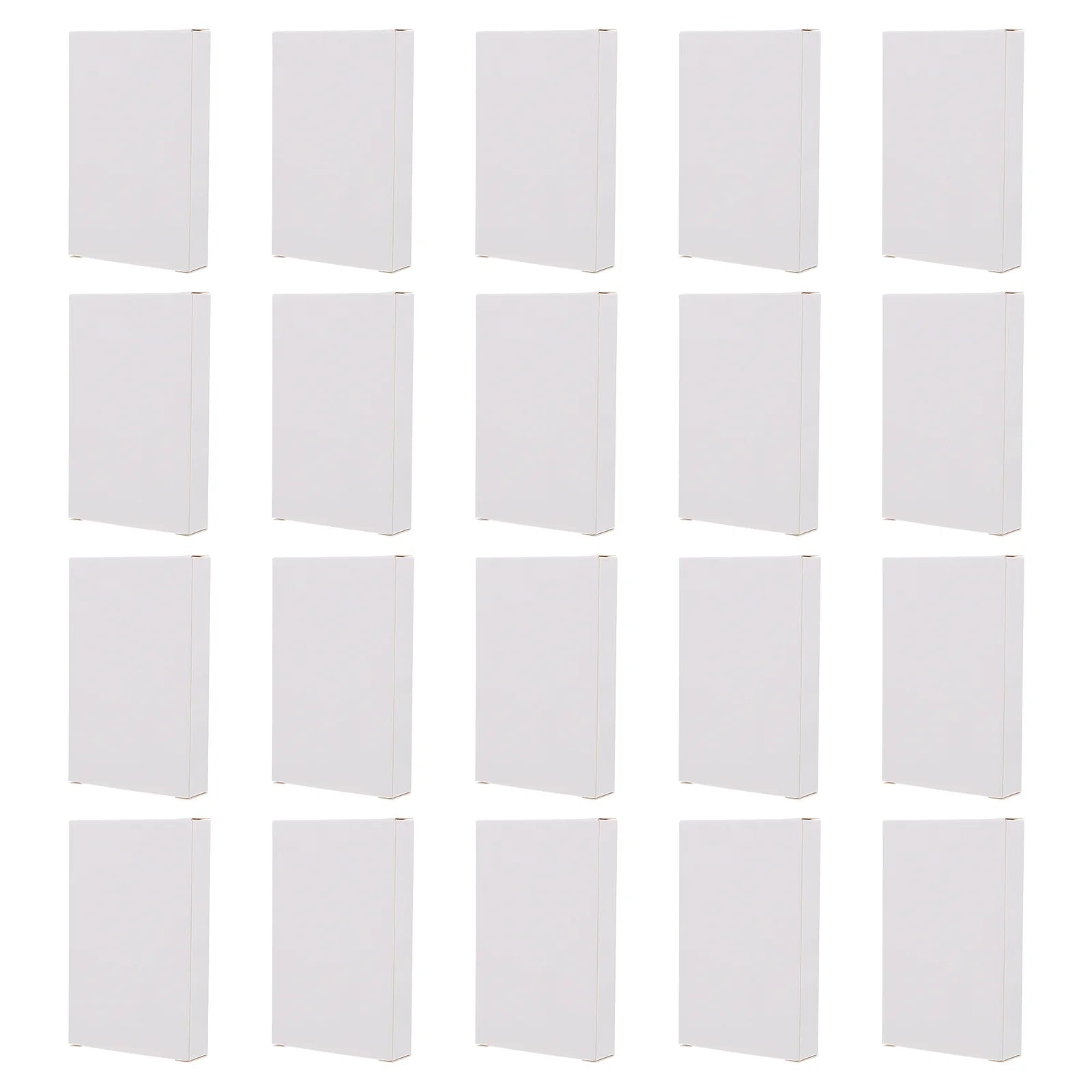 30 Pcs Miniature Storage Case Boxes Carton Cardboard Portable Folding – Convenient Multi-Piece Set for Flexible Room-to-Room Use