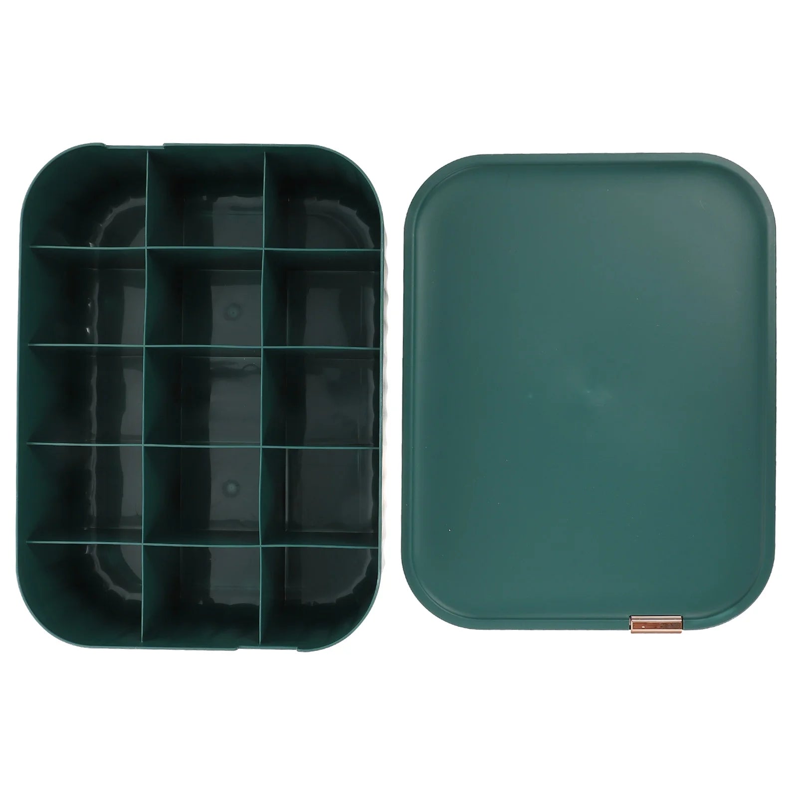 Organizer Bin Storage Box Underwear Drawer Storage Baby 30X23.5X8CM Green – Convenient Family Mealtime Use for Flexible Room-to-Room Use