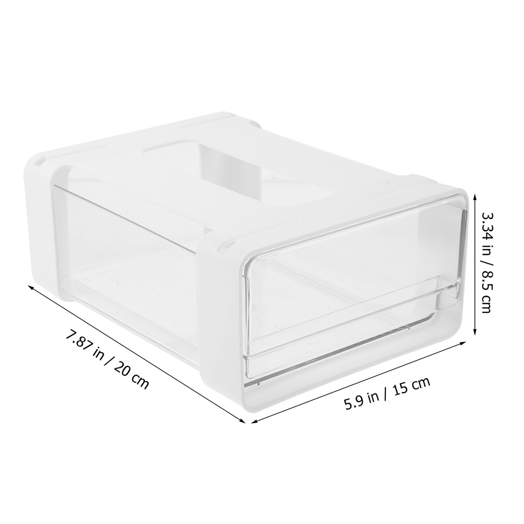 Under Desk Drawer Storage Box Pet Underwear Sundry Monitor Organizer Office White – Practical Home Organization for Flexible Room-to-Room Use