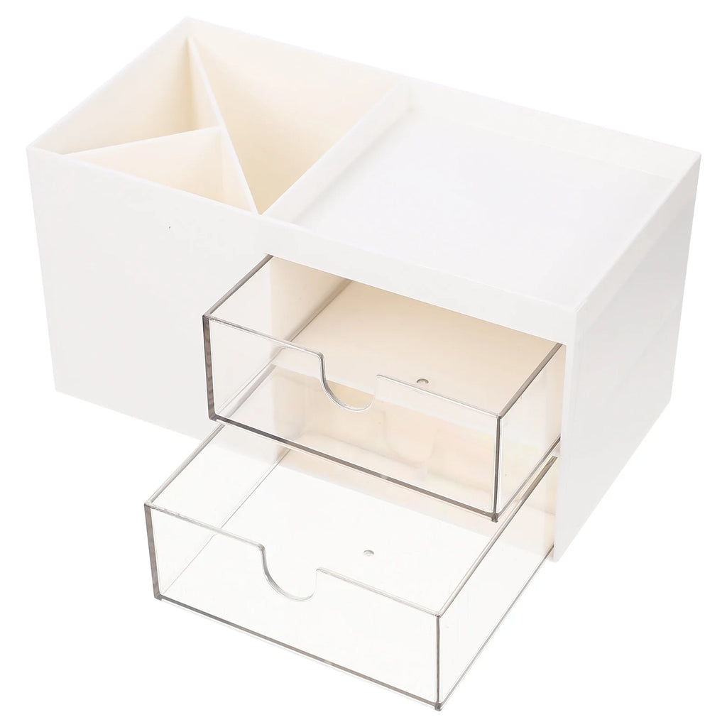 Adjustable Cosmetic Display Highlighter Bathroom Storage Box Office Container – Adjustable Everyday Design for Flexible Room-to-Room Use
