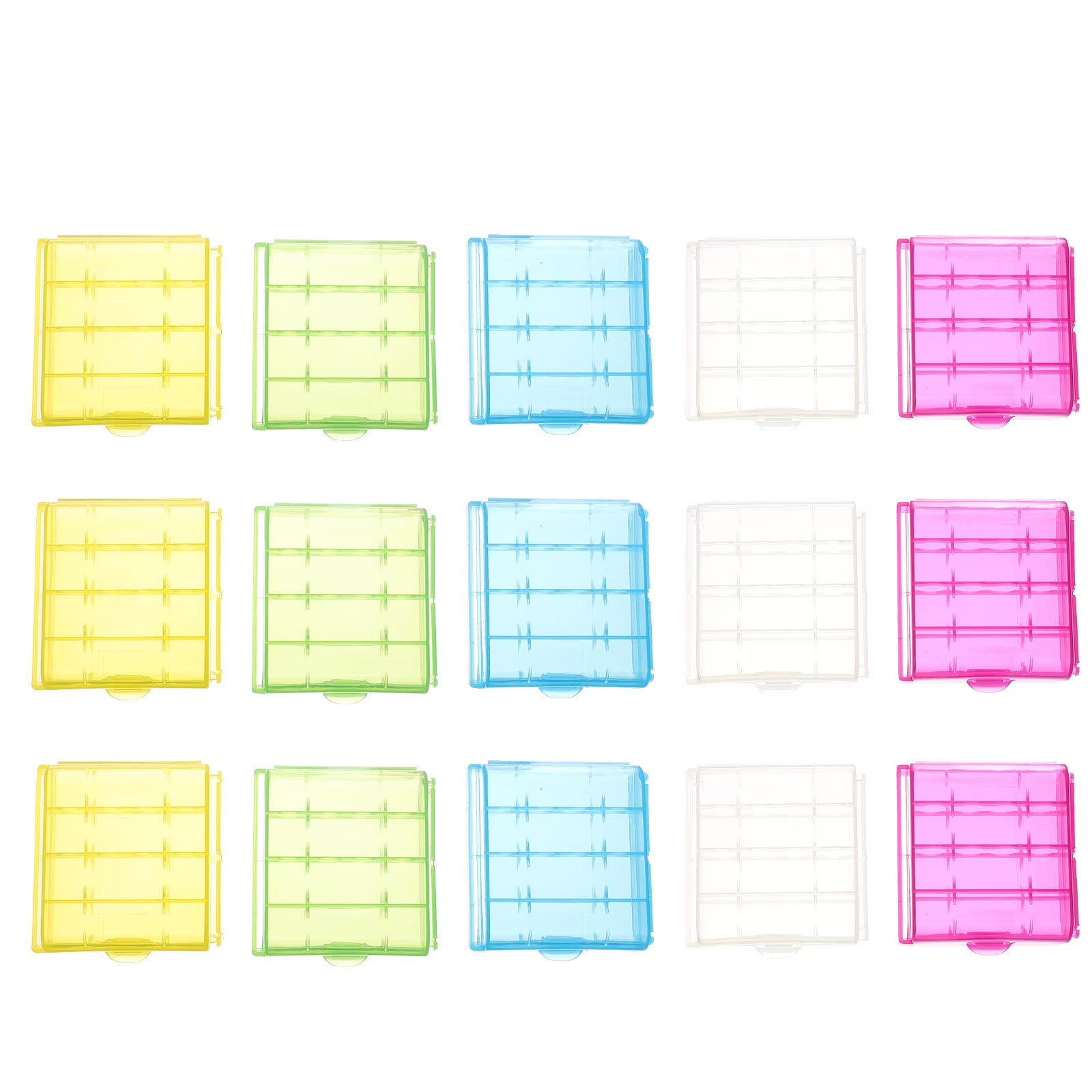 30 Pcs Battery Lithium Storage Box Organizer Container Safety – Everyday Household Format for Flexible Room-to-Room Use