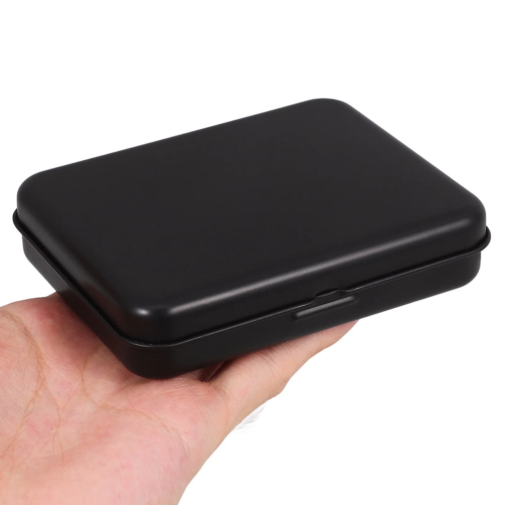 Toy Accessories Iron Storage Box Child 10.50X8.50X2.20CM Black – Everyday Household Format for Flexible Room-to-Room Use