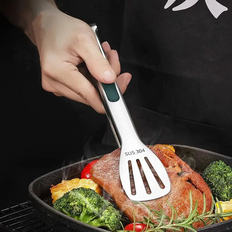 3 Pcs Stainless Steel Food Clips and Barbecue ForksSmallMediumLarge Three Size SetHigh Quality StructureMeat Salad Bread GrippersEssential Camping Kitchen Tools for Outdoor Tr – Durable Stainless Steel Construction for Flexible Room-to-Room Use
