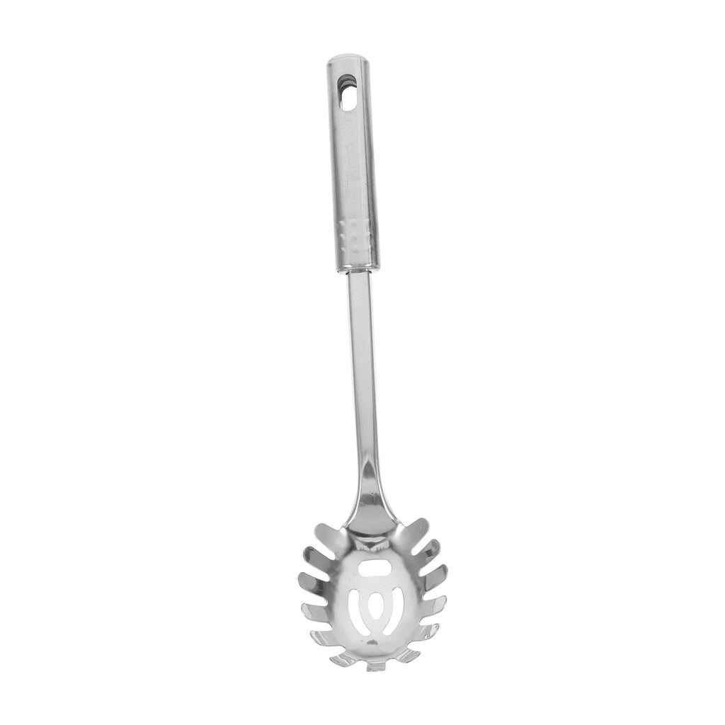 Stainless Steel Pasta Server 1 Set Spaghetti Spoon Noodle Claw Pasta Fork Metal Pasta Spoon Heat Resistant for Cooking – Durable Stainless Steel Construction for Flexible Room-to-Room Use
