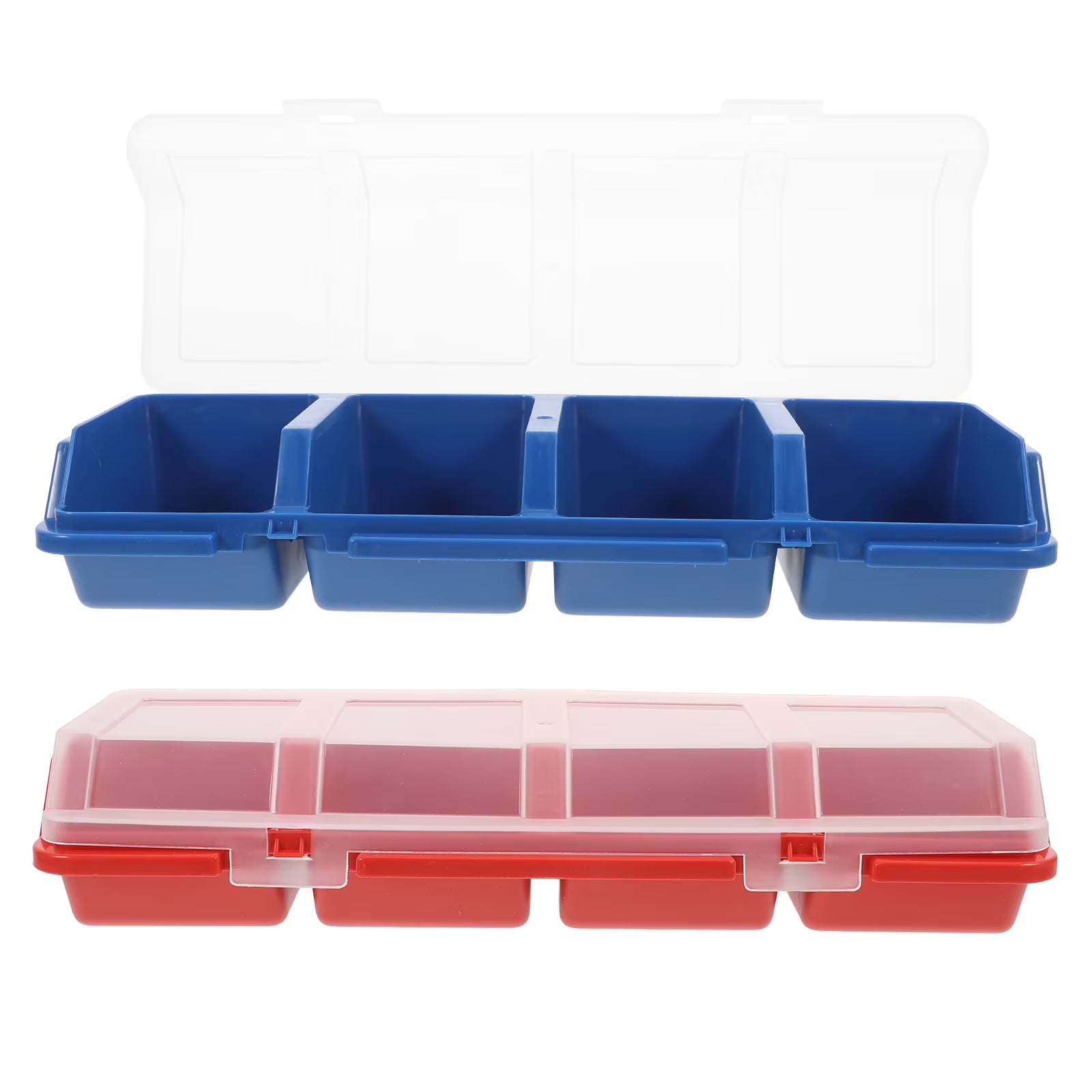 2 Pcs Screw and Nail Organizers Storage Parts Box – Convenient Multi-Piece Set for Flexible Room-to-Room Use