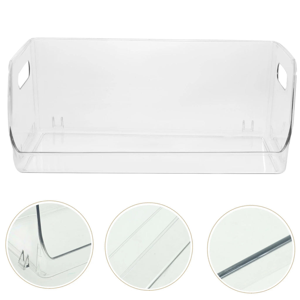 Snack Storage Box Shelf Clear Cosmetic Bin Organization Shelving – Clear-View Organization for Flexible Room-to-Room Use