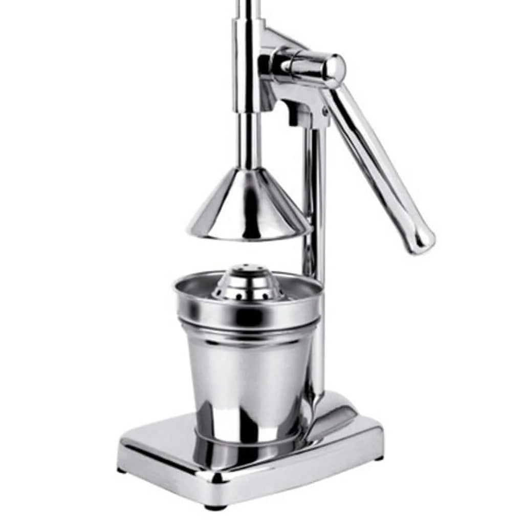 Manual Stainless Steel Fruit Juicer Fruit Juice Kitchen Gadgets – Durable Stainless Steel Construction for Flexible Room-to-Room Use