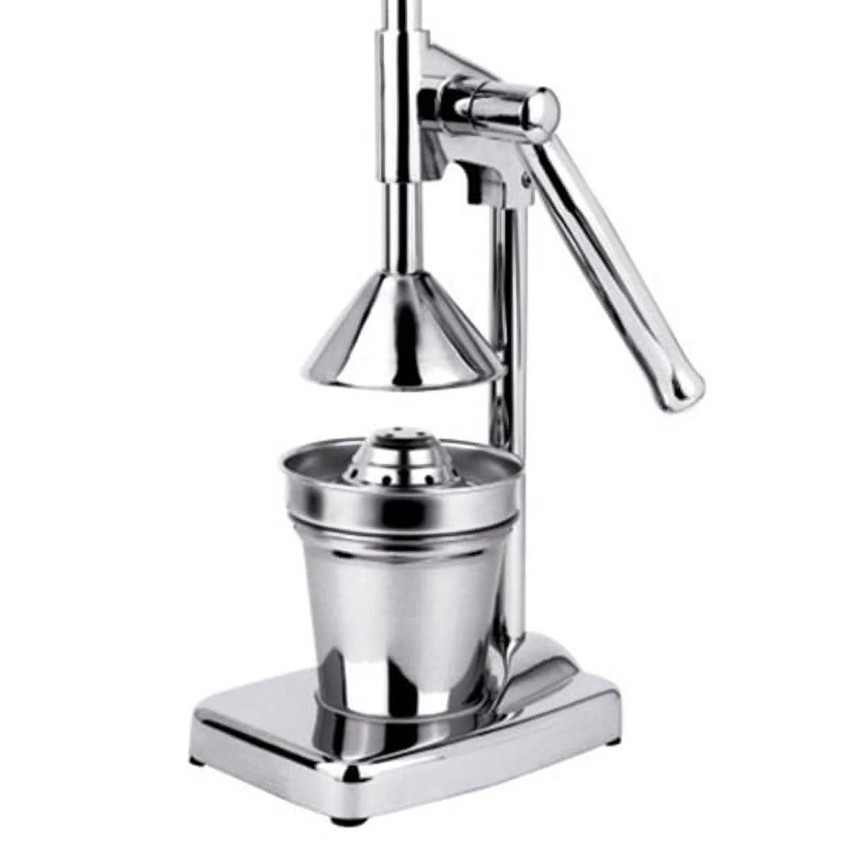 Manual Stainless Steel Fruit Juicer Fruit Juice Kitchen Gadgets – Durable Stainless Steel Construction for Flexible Room-to-Room Use