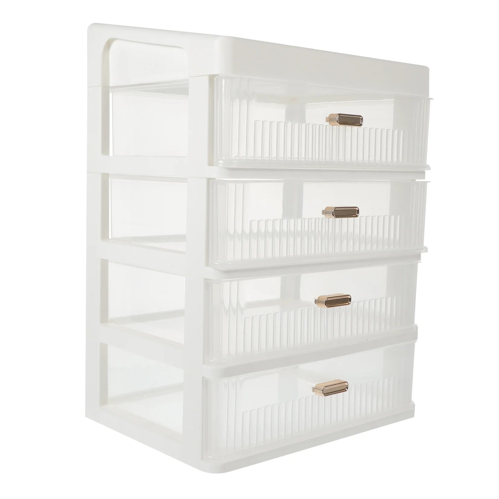 Skincare Desktop Storage Box 32.00X23.00X17.00CM White – Practical Home Organization for Flexible Room-to-Room Use