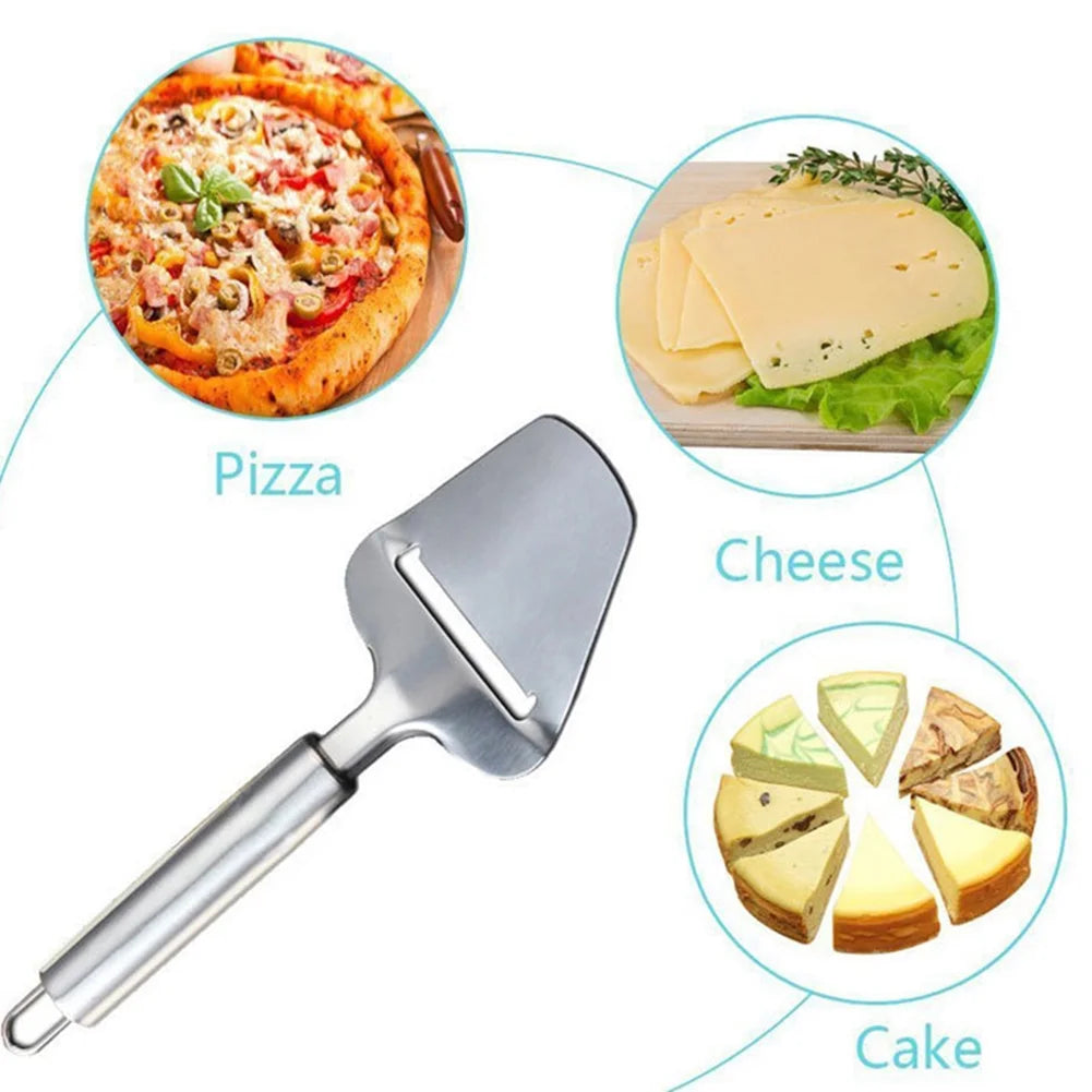 Sanwood Cheese Slicer Stainless Steel Durable Multifunctional 21.5cm x 7.5cm – Durable Stainless Steel Construction for Flexible Room-to-Room Use