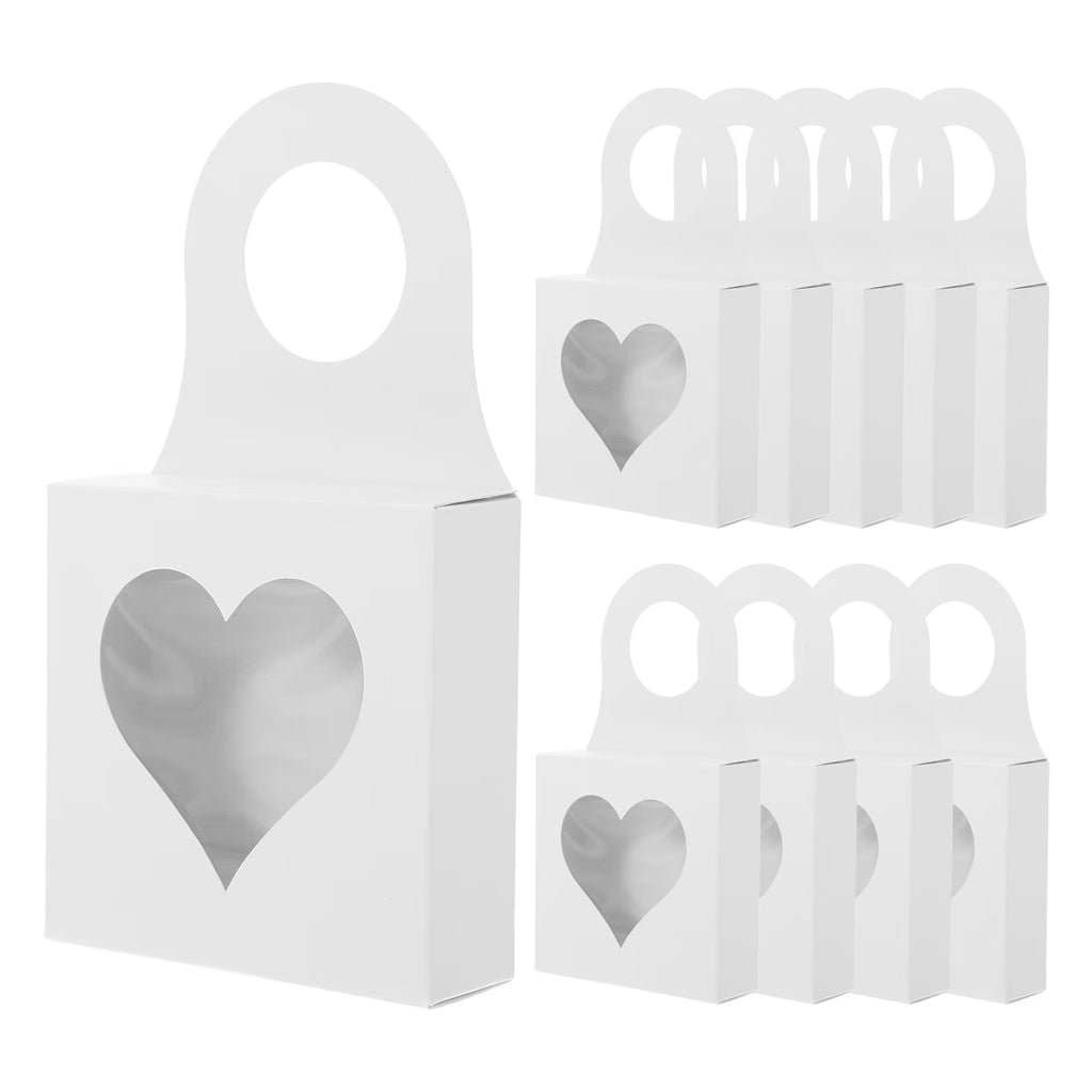25 Pcs Storage Boxes with Lids Red Wine Bottle Hook Box 9.00X9.00X3.00CM White – Secure Lid Design for Flexible Room-to-Room Use