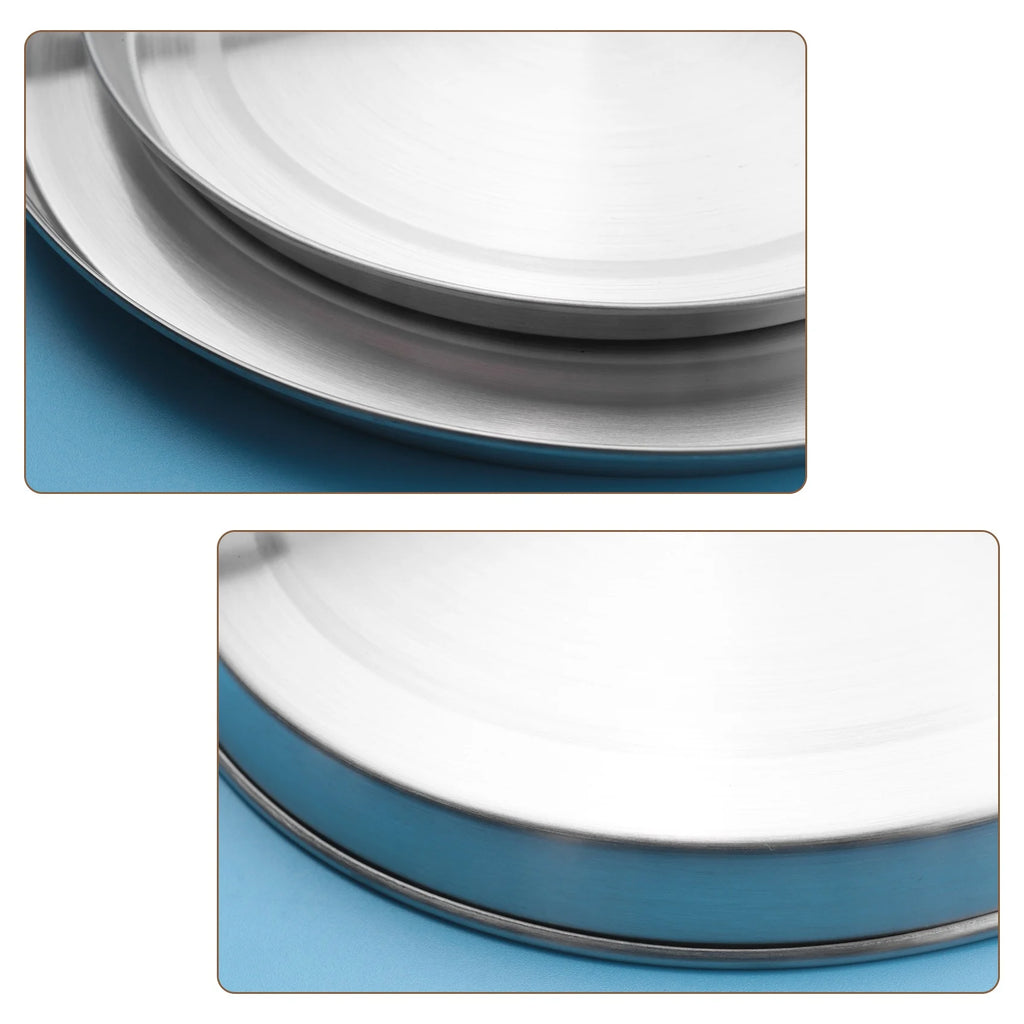 4Pcs Stainless Steel Hob Covers Stove Plate Top Cooker Protector Kit Set Utensils 17/21CM Kitchen Accessories – Durable Stainless Steel Construction for Flexible Room-to-Room Use