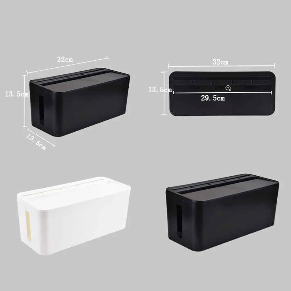Protectors Wire Anti-dust Storage Box 32.00X13.50X13.50CM White – Practical Home Organization for Flexible Room-to-Room Use
